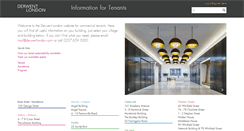Desktop Screenshot of derwentlondontenants.com